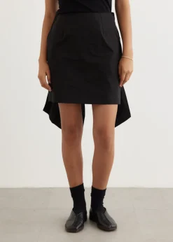 Back Bow Mini Skirt