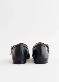 Ballet Mary Jane Leather Flats