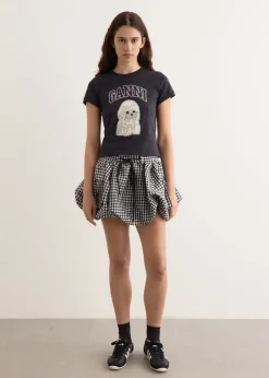 Basic Cotton Jersey Poodle Baby Fit T-Shirt