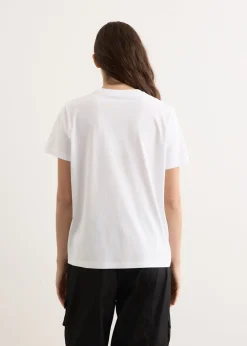Basic Jersey Cherry Relaxed T-Shirt