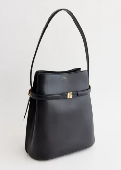 Belted Bucket Bag