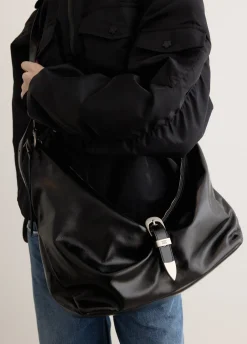Belted Hobo Bag