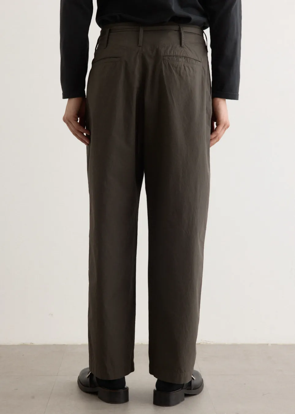 Belted Pleated Pants