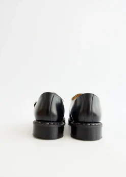 Black Hi-Shine Monk Shoes