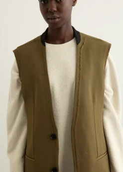 Blazer Sleeveless Jacket