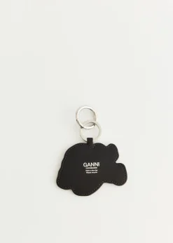 Blue Puppy Keyring