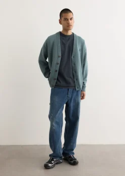 Bold Fox Head Patch Comfort Cardigan