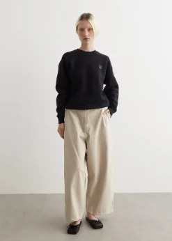 Bold Fox Head Patch Comfort Sweatshirt