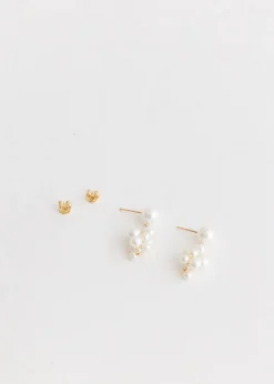Botticelli Earrings Pearl