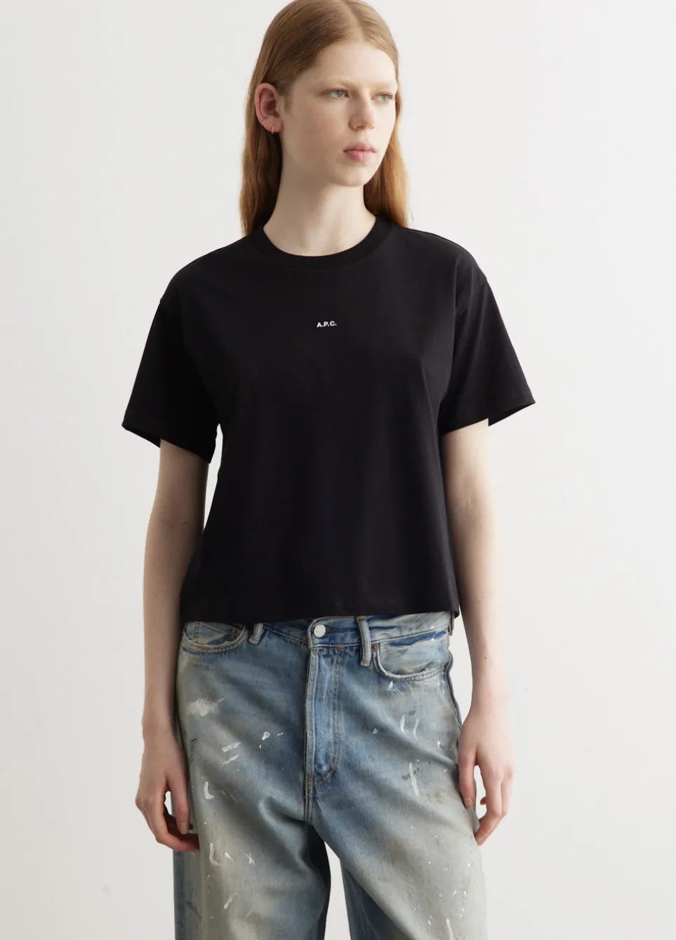 Boxy Micro Logo T-Shirt