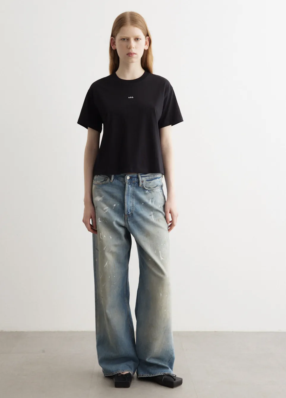 Boxy Micro Logo T-Shirt