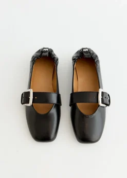 Butterfly Strap Ballerinas