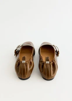 Butterfly Strap Ballerinas