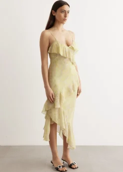 Canopy Ruffled Midi Dress