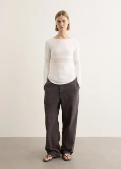 Corset Point Sleeve Top