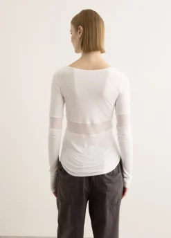 Corset Point Sleeve Top