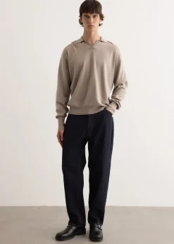 Cotton Knit Skipper Shirt