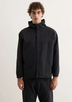 Cotton Nylon Short Parka