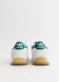 Country Japan 'White Collegiate Green' Sneakers