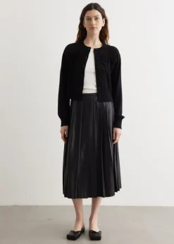 Creased Pleated Skirt