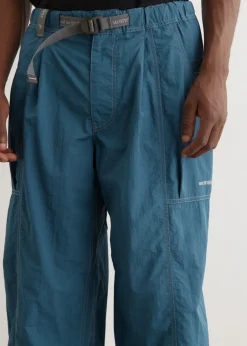 Crinkled Nylon Pants