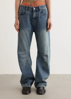 Darted Leg Jeans