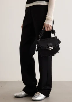 Denim Apo-G Mini Top Handle Bag