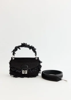 Denim Apo-G Mini Top Handle Bag