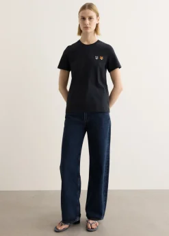 Double Bold Fox Head Comfort T-Shirt