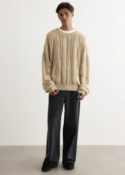 Dragline Pleated Jeans