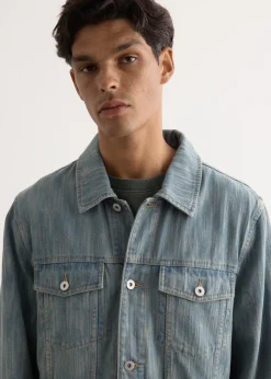 Dragline Textured Trucker Jacket