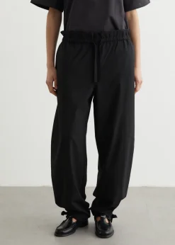 Drapey Melange Elasticated Waist Pants