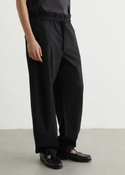 Drapey Melange Elasticated Waist Pants
