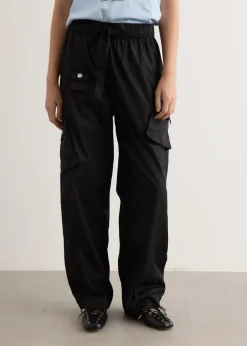 Duchesse Nylon Oversized Elasticated Pants