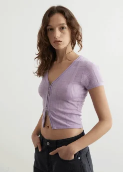 Eden Short Sleeve Knit Top