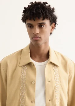 Embroidered Resort Jacket