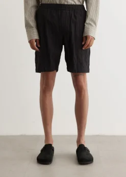 Embroidered Smokestack Shorts