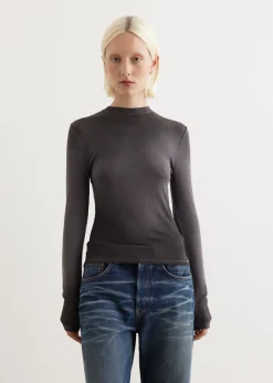 Erman Cupro Long Sleeve T-Shirt