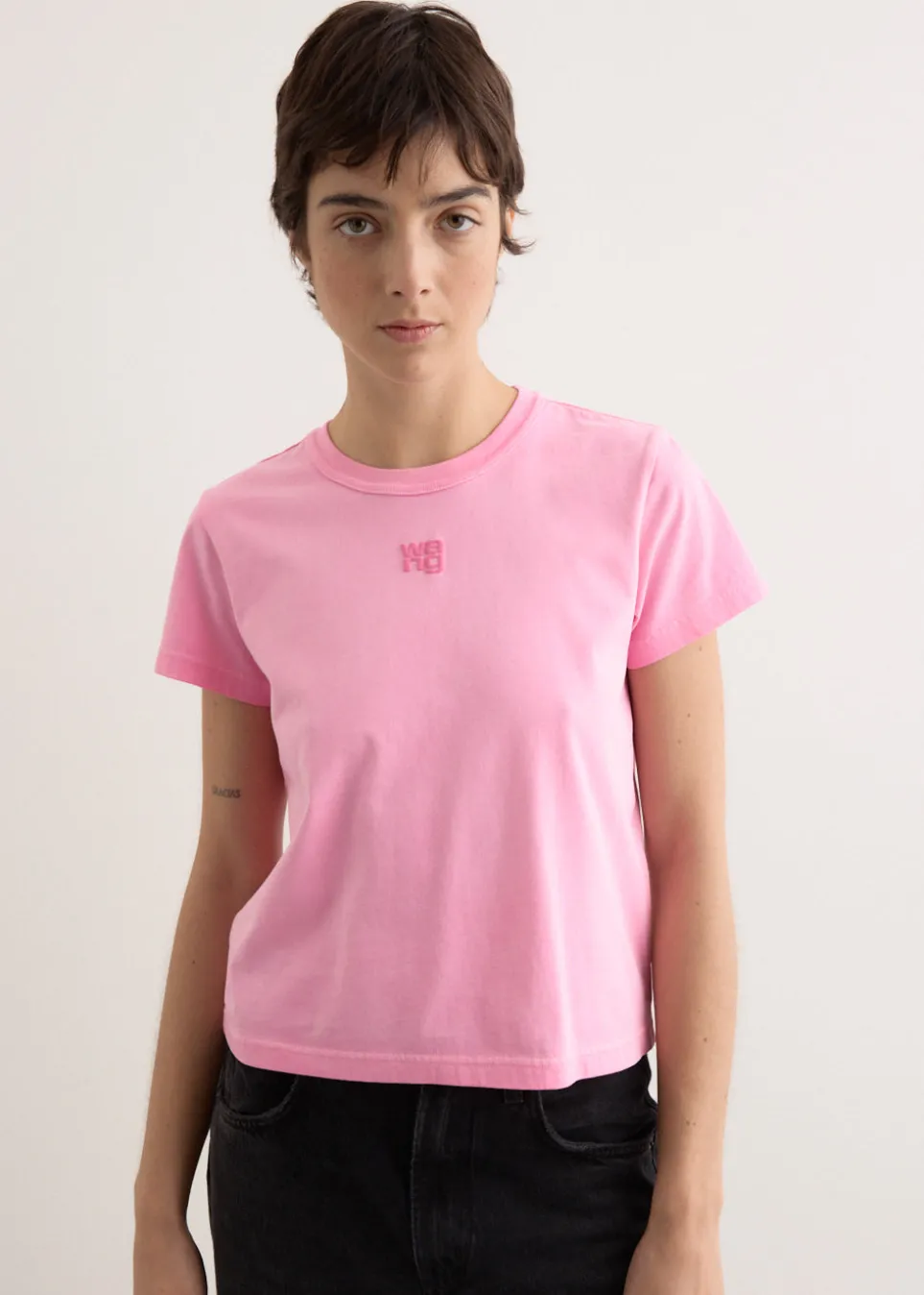 Essential Jersey Shrunken T-Shirt
