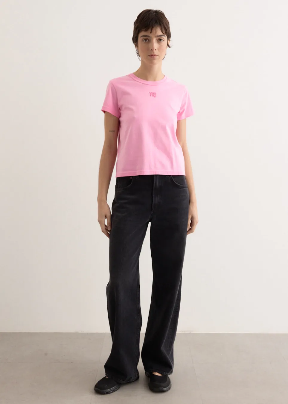 Essential Jersey Shrunken T-Shirt