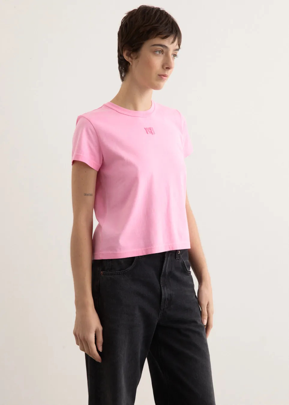 Essential Jersey Shrunken T-Shirt