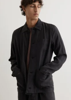 Evan Chore Linen Jacket