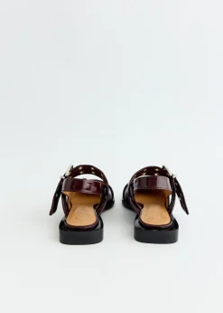 Feminine Buckle Ballerinas