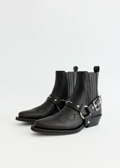 Fitted Chelsea Western Boots