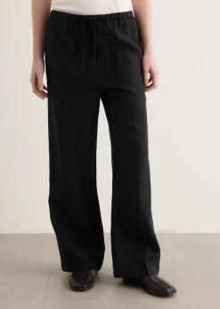 Fluid Drawstring Trousers