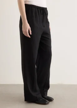 Fluid Drawstring Trousers