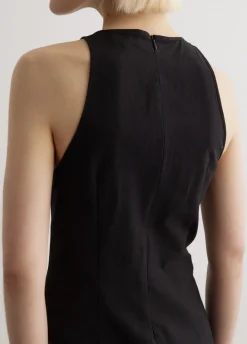 Flute Panelled Cotton Dress