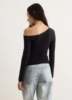 Fracture Off Shoulder Top