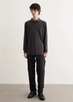 Frame Long Sleeve Polo