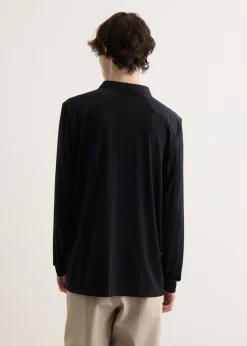 Frame Long Sleeve Polo